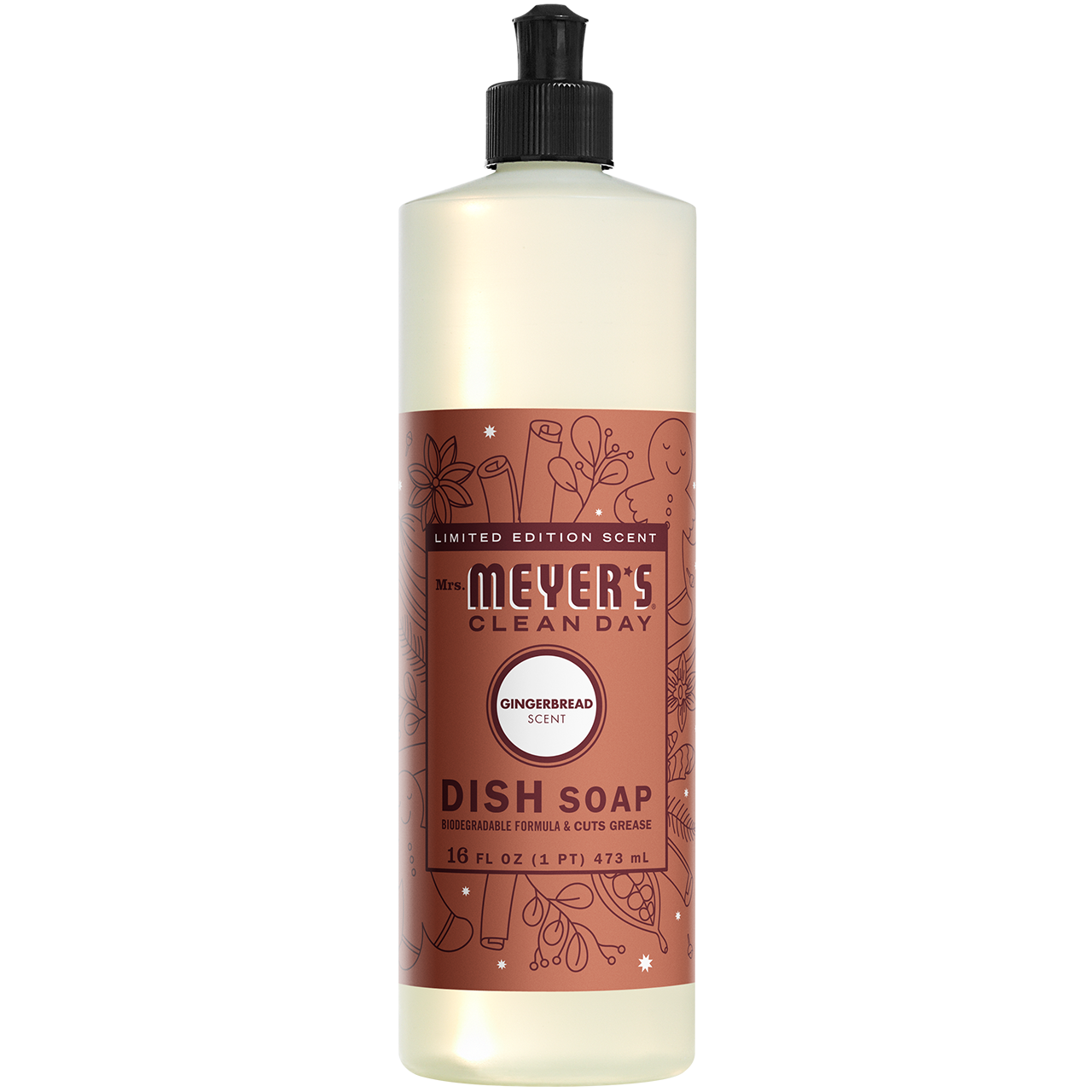 Mrs. Meyer's Holiday Seasonal Dish Soap Collection