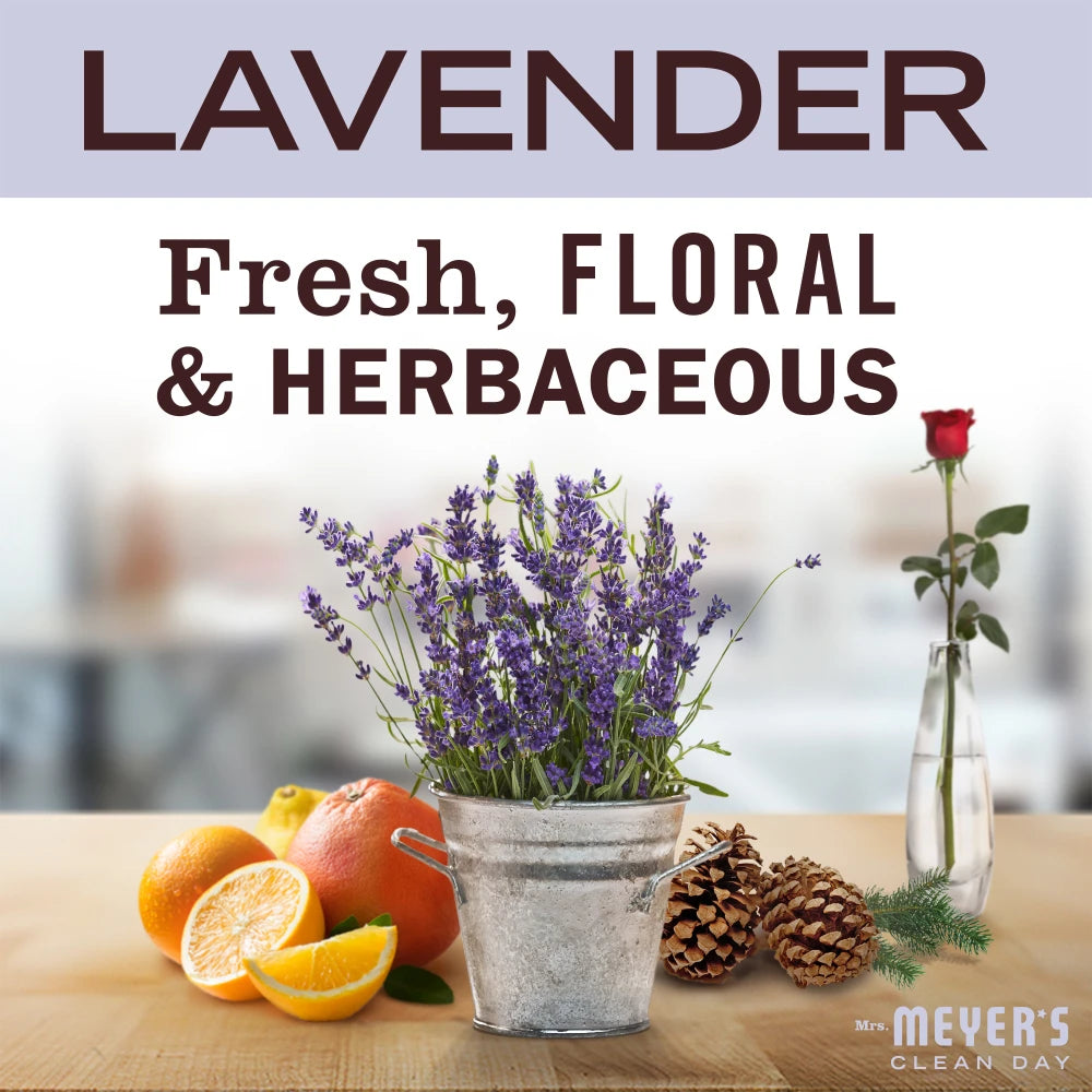 Mrs Meyer's Lavender Multi-Surface Everyday Cleaner Concentrate Refill 2- Pack
